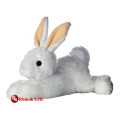 Meet EN71 and ASTM standard stuffed plush white rabbit toy